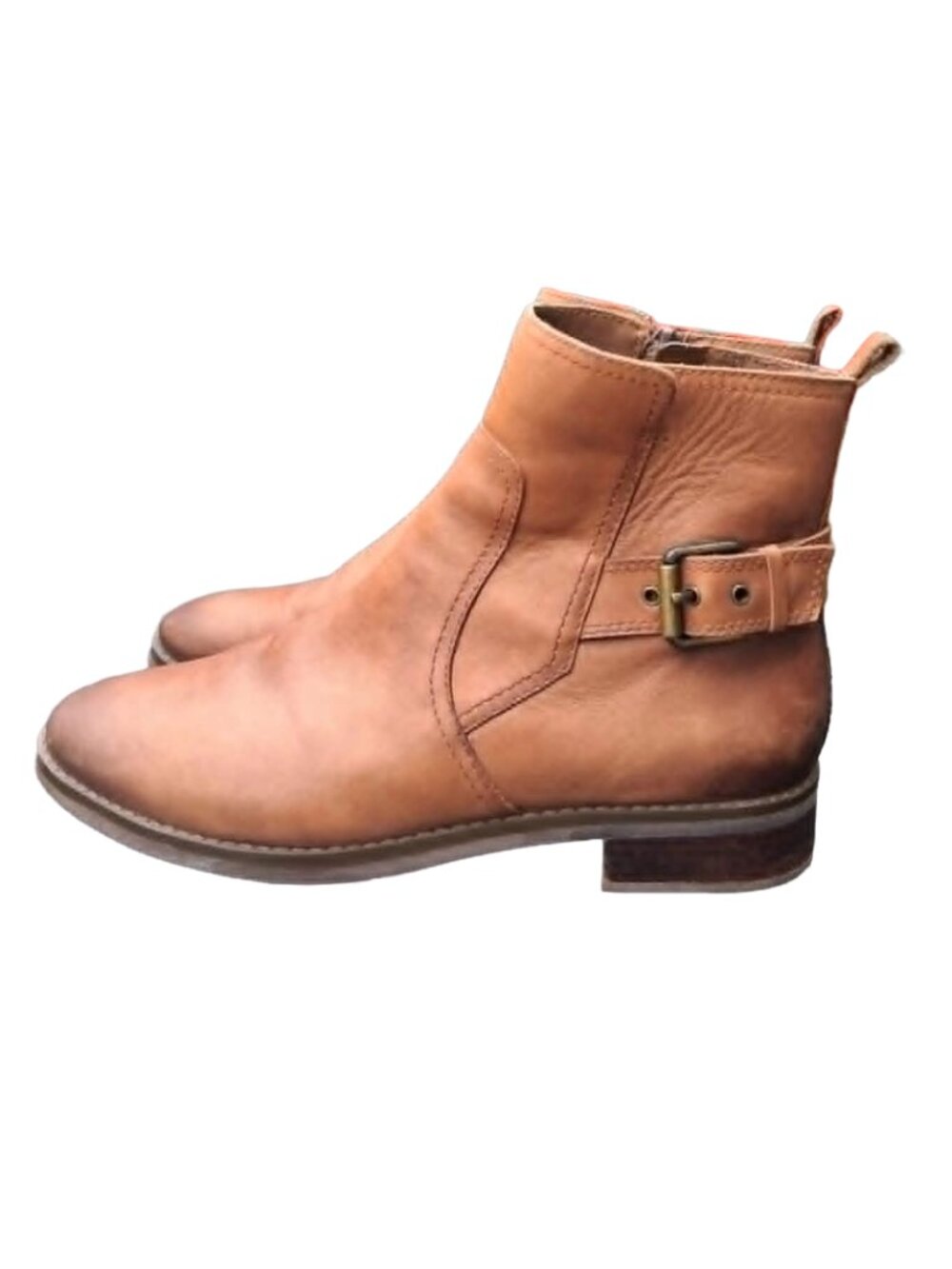 27 EDIT Naturalizer Karleen Leather Boots, Size 9